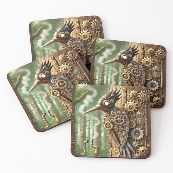 Item preview, Steampunk Woodpecker designed and sold by Sillytoe.