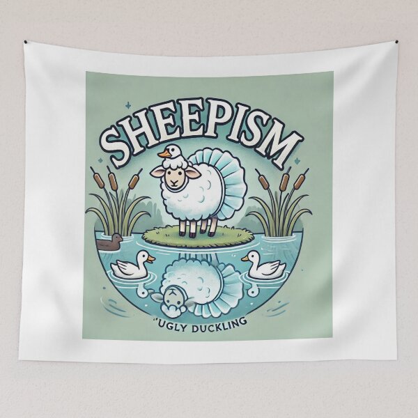 Item preview, Sheepism logo 51 designed and sold by Thpoar.