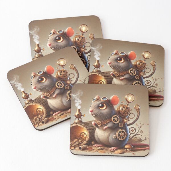 Item preview, Steampunk Woodrat designed and sold by Sillytoe.