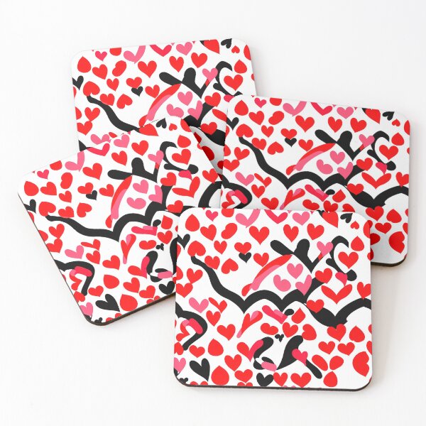 Item preview, Hearts Pattern 8 designed and sold by Domo-Design.