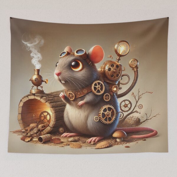 Item preview, Steampunk Woodrat designed and sold by Sillytoe.