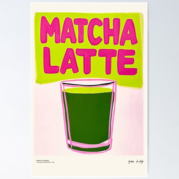 Item preview, Matcha Latte designed and sold by MurellosArt.