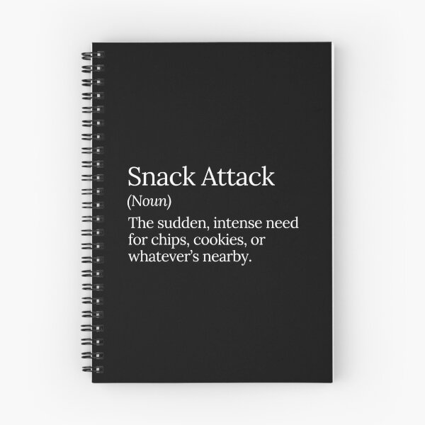 Item preview, Snack Attack Cravings Humor Design designed and sold by MuzamilAhmed.