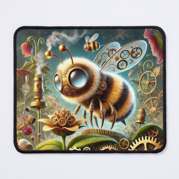 Item preview, Steampunk Wool Carder Bee designed and sold by Sillytoe.