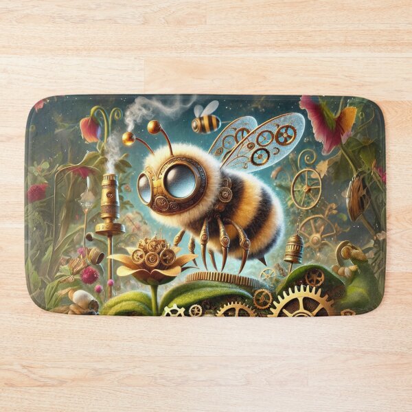 Item preview, Steampunk Wool Carder Bee designed and sold by Sillytoe.