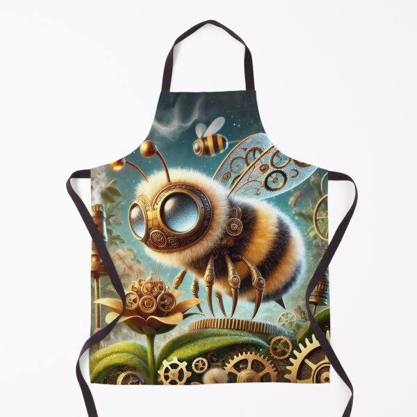 Item preview, Steampunk Wool Carder Bee designed and sold by Sillytoe.