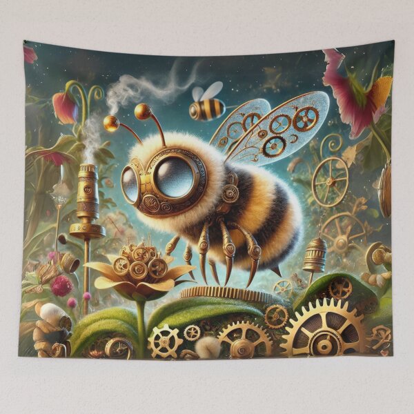 Item preview, Steampunk Wool Carder Bee designed and sold by Sillytoe.