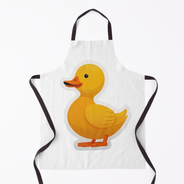 Item preview, Cute yellow cartoon duck isolated on white background designed and sold by KanDa-Shop.