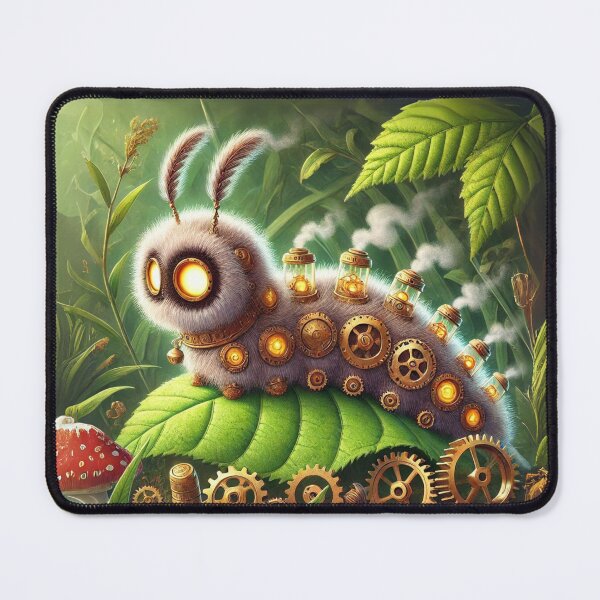 Item preview, Steampunk Woolly Bear Caterpillar designed and sold by Sillytoe.