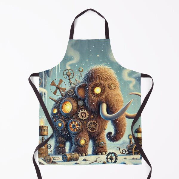 Item preview, Steampunk Woolly Mammoth designed and sold by Sillytoe.
