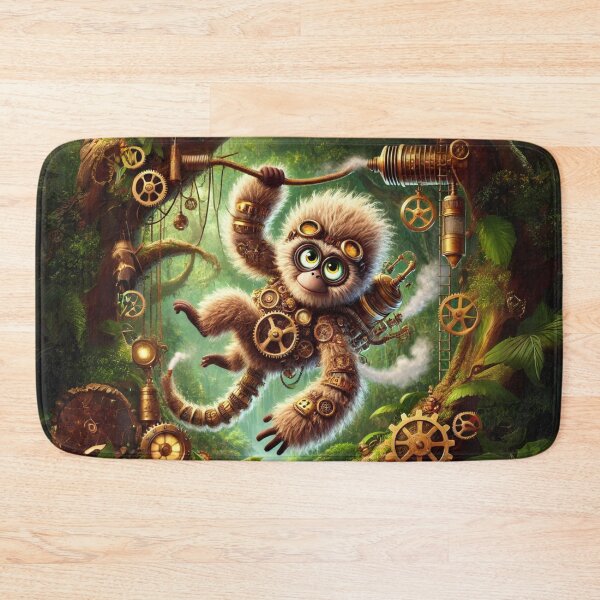 Item preview, Steampunk Woolly Monkey designed and sold by Sillytoe.
