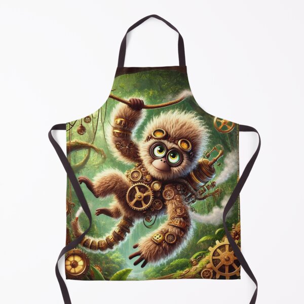 Item preview, Steampunk Woolly Monkey designed and sold by Sillytoe.