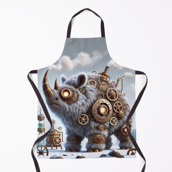 Item preview, Steampunk Woolly Rhinoceros designed and sold by Sillytoe.