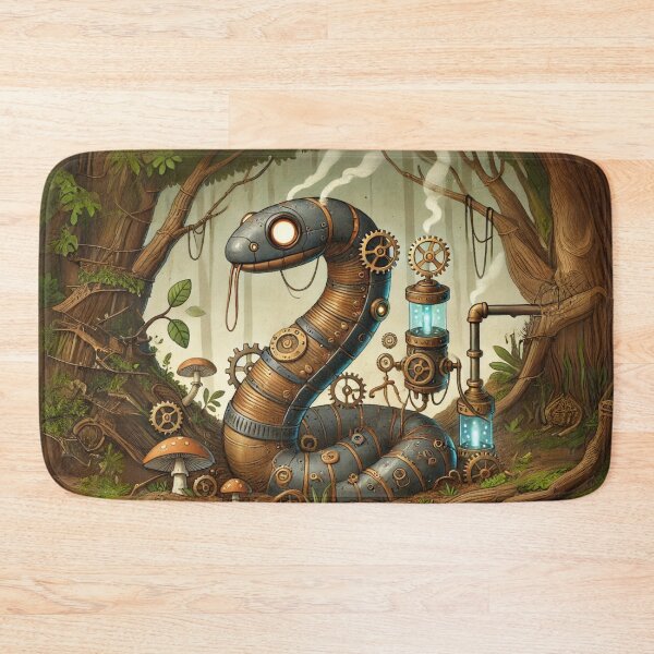 Item preview, Steampunk Worm Snake designed and sold by Sillytoe.