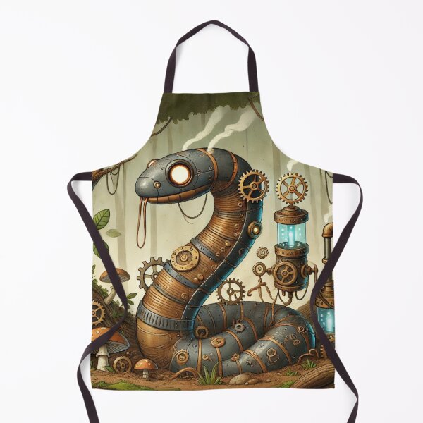 Item preview, Steampunk Worm Snake designed and sold by Sillytoe.