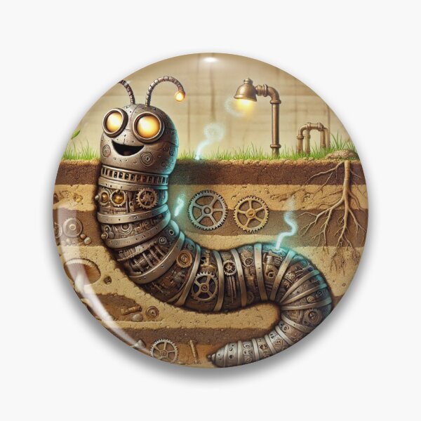 Item preview, Steampunk Worm designed and sold by Sillytoe.
