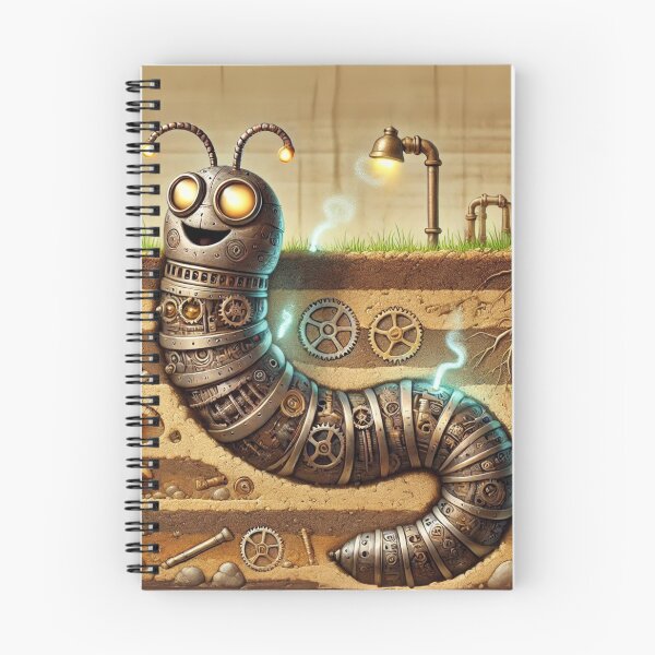 Item preview, Steampunk Worm designed and sold by Sillytoe.