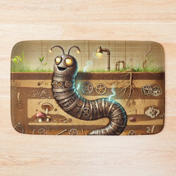 Item preview, Steampunk Worm designed and sold by Sillytoe.