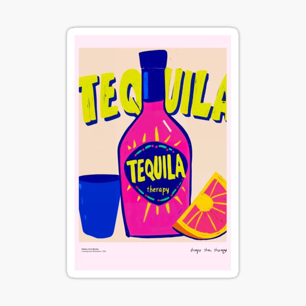 Item preview, Tequila therapy designed and sold by MurellosArt.