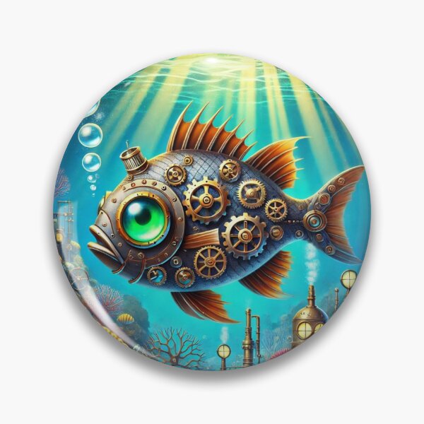 Item preview, Steampunk Wrasse designed and sold by Sillytoe.