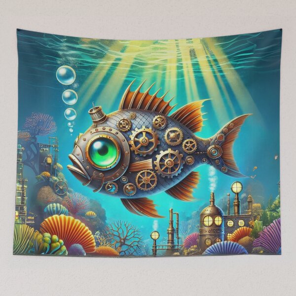 Item preview, Steampunk Wrasse designed and sold by Sillytoe.