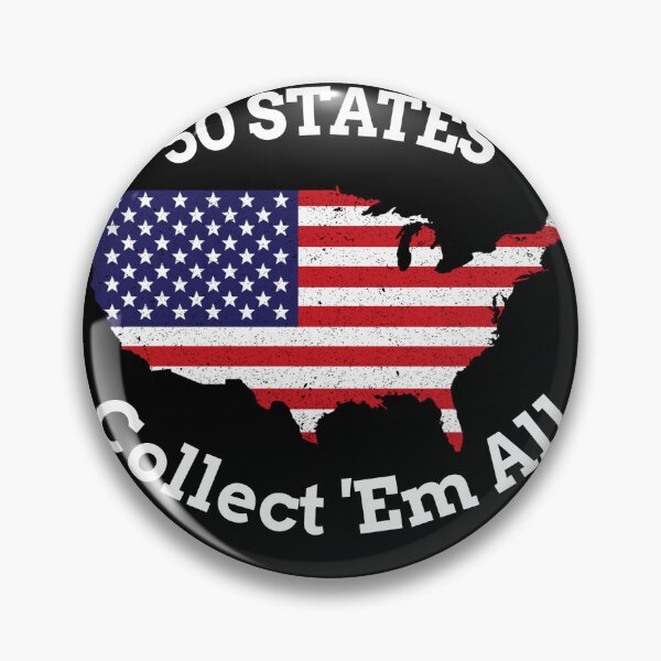 Item preview, 50 States Collect Em All United States USA Travel T-Shirt designed and sold by All About Merch.