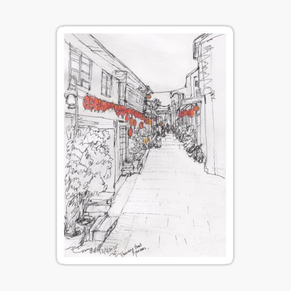 Item preview, Let's Walk Tainan Lantern Old Street  designed and sold by tuyetstudio.