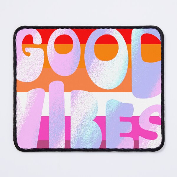 Item preview, Good Vibes Lesbian Flag designed and sold by LP.