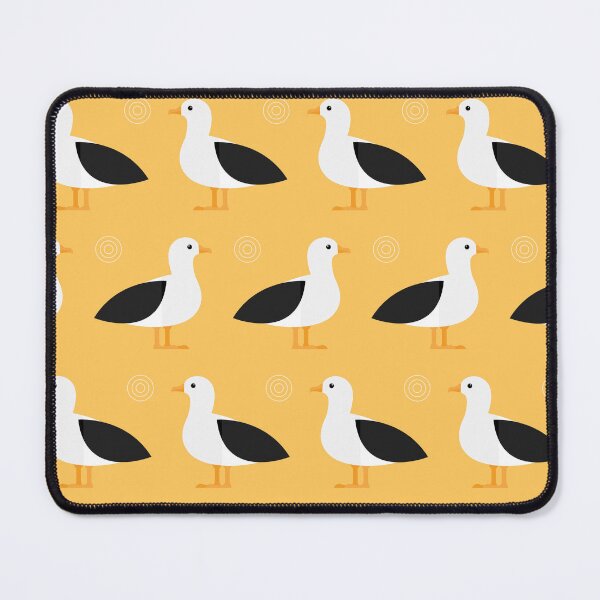Item preview, Albatrosses on yellow designed and sold by reneesillus.