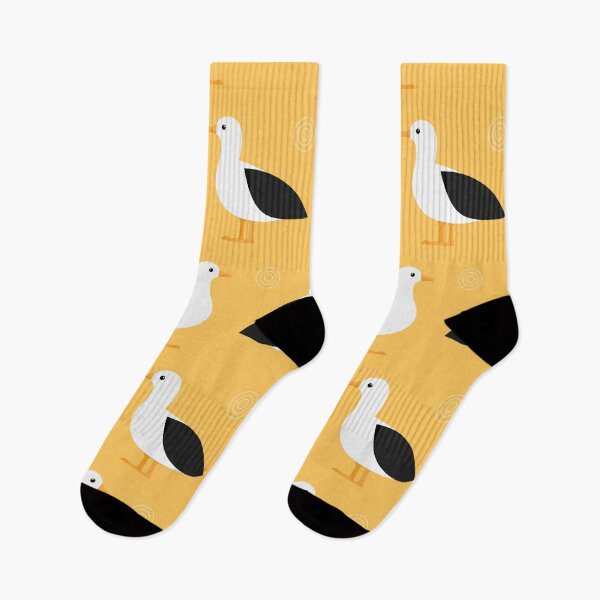 Item preview, Albatrosses on yellow designed and sold by reneesillus.