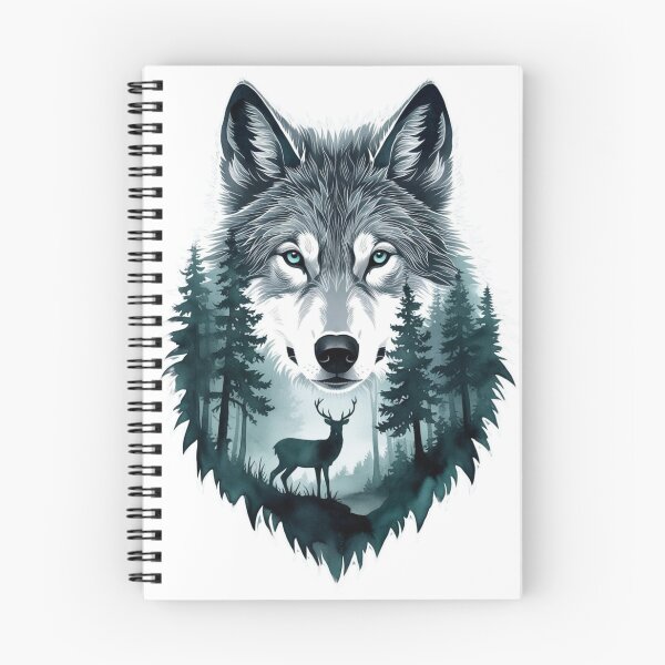 Item preview, Lone wolf silhouette  designed and sold by  Any Mood Designs.