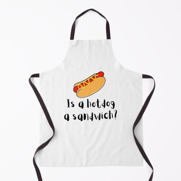 Item preview, Is a hotdog a sandwich, hotdog, snack, funnyfits70, Humor, Funny, retro, vintage, funny quotes, animal humor, designed and sold by FunnyFits70.