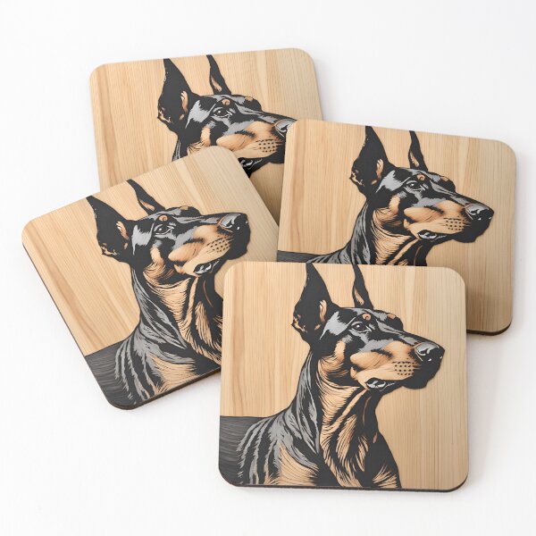 Item preview, Doberman Pyrography designed and sold by Monika Turemka.