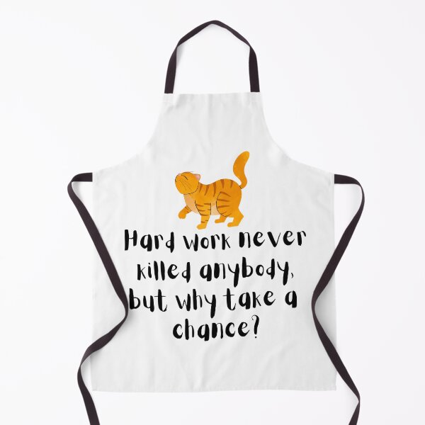 Item preview, Lazy Cat's Guide to Avoiding Hard Work, Lazy Cat, Hard work, funnyfits70, Humor, Funny, retro, vintage, funny quotes, animal humor, designed and sold by FunnyFits70.