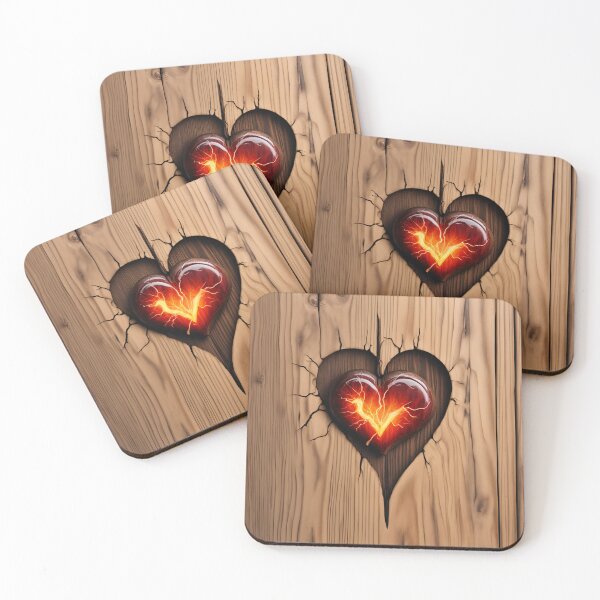 Item preview, Light Heart Pyrography designed and sold by Monika Turemka.