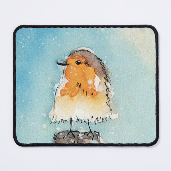 Item preview, Watercolor Cute winter bird designed and sold by LadyBird-87.