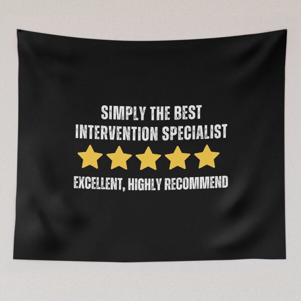 Item preview, Intervention Specialist 5 stars designed and sold by sydney-syder.