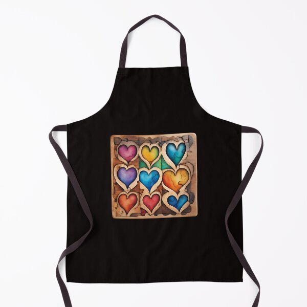 Item preview, Colours hearts Pyrography designed and sold by Monika Turemka.