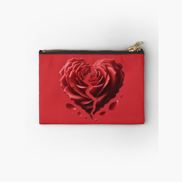 Item preview, Broken Heart-shaped Rose, Mahogany Background, Big Pattern designed and sold by Gaborai.