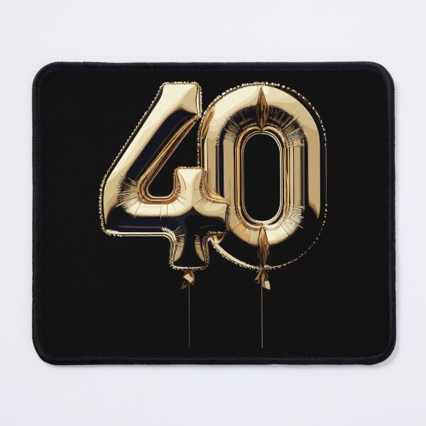 Item preview, 40 Years Gold Balloon Foil Balloon Gift designed and sold by Pineapple-Tree.