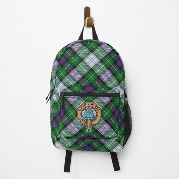 Item preview, Clan MacKenzie Crest over Dress Tartan designed and sold by sifis.