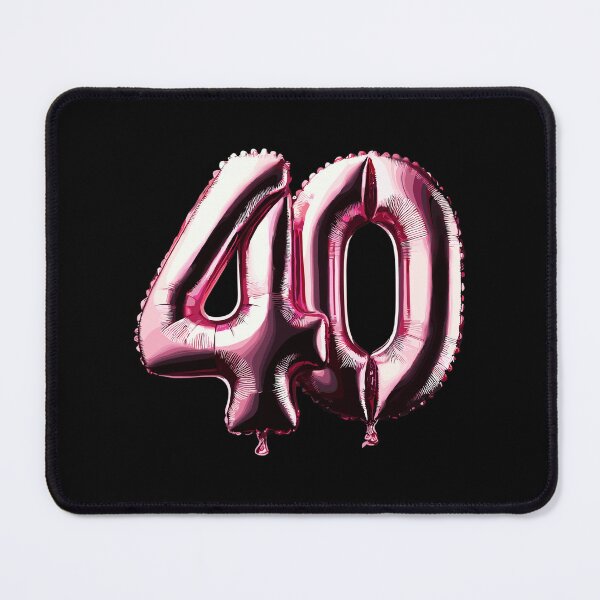 Item preview, 40 Years Pink Balloon Foil Balloon Gift designed and sold by Pineapple-Tree.