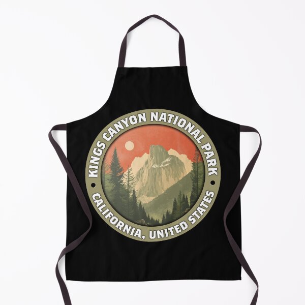 Item preview, Kings Canyon National Park Vintage Badge – Minimalist Travel Emblem designed and sold by Stylish Grapefruit Familia.