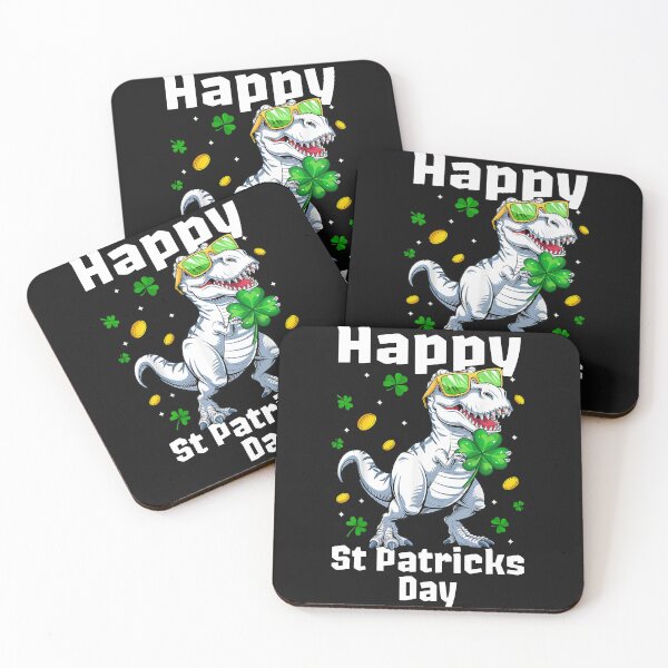 Item preview, Dinosaur Irish Shamrock T Rex Dinosaur St. Patrick's Day. designed and sold by TalalosART.