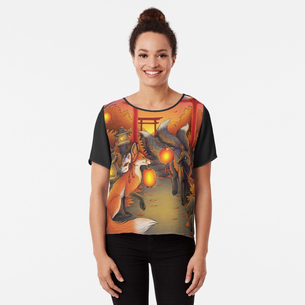 Item preview, Chiffon Top designed and sold by lyndseygreen.