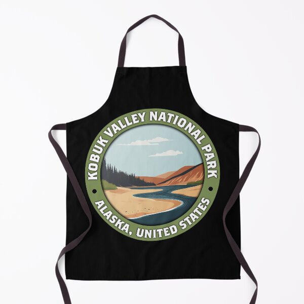 Item preview, Kobuk Valley National Park Vintage Badge – Minimalist Travel Emblem designed and sold by Stylish Grapefruit Familia.