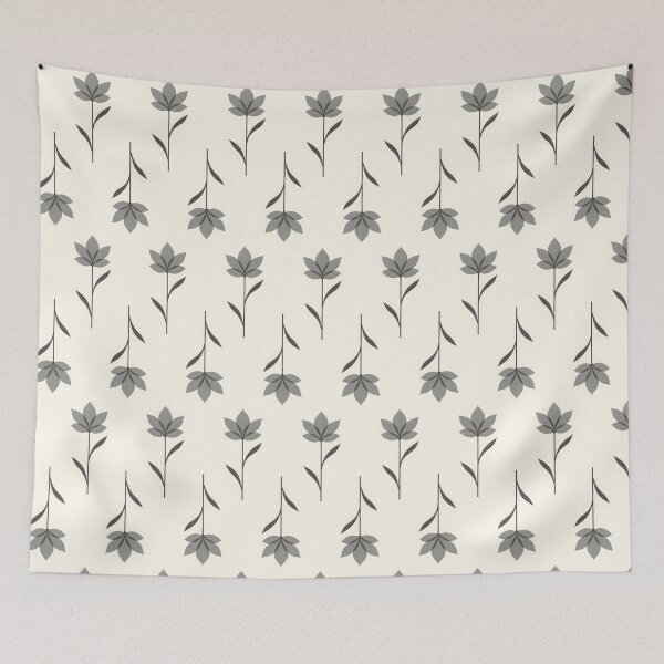 Item preview, Minimal Black Flower  designed and sold by tpMinimalist.