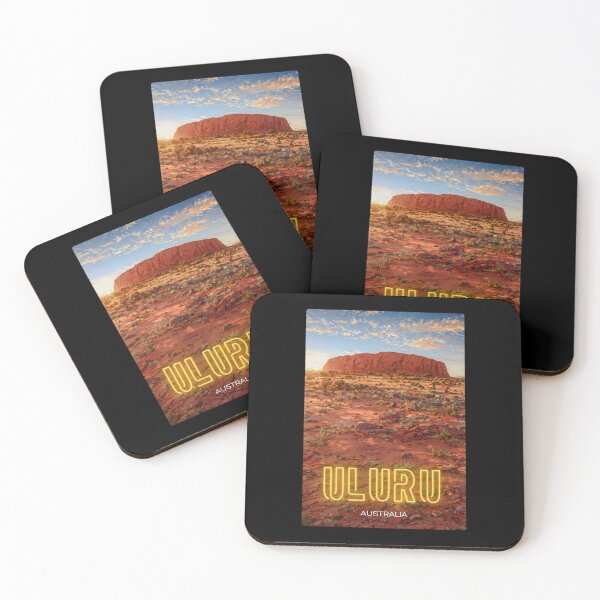 Item preview, Uluru at Sunset – Majestic Australian Outback Art designed and sold by twentytwo ART souvenir designs.