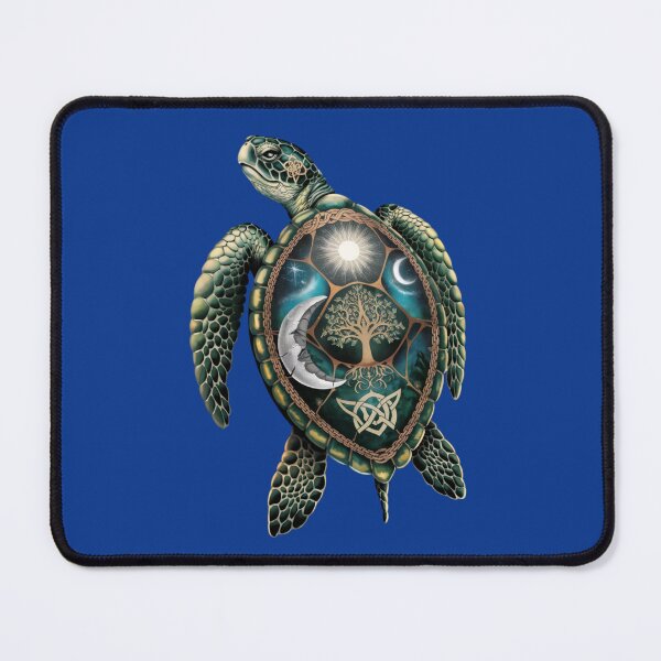 Item preview, lifelike sea turtle tattoo designed and sold by 123ks.
