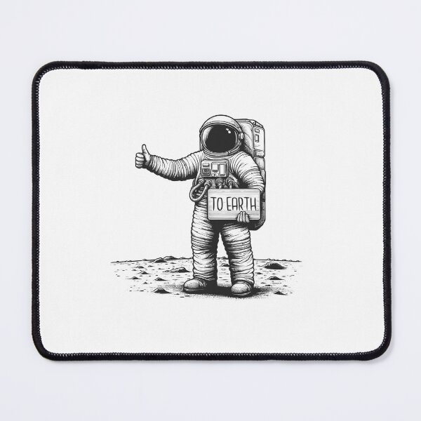 Item preview, hitchhiking astronaut designed and sold by paulrommer.